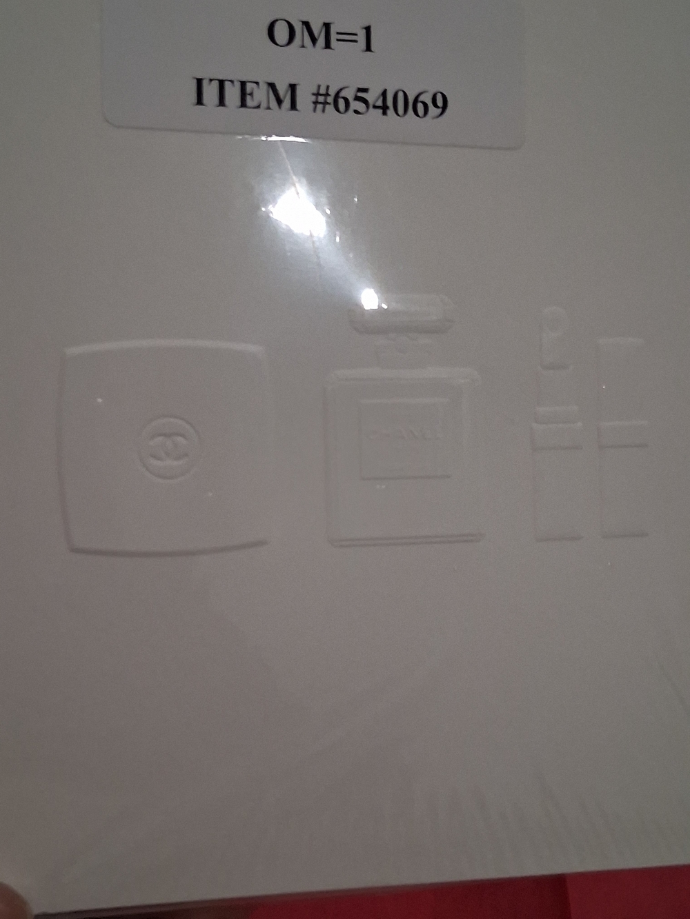 Chanel VIP/GWP White cards blank inside.Great ,for thank you or holiday card.